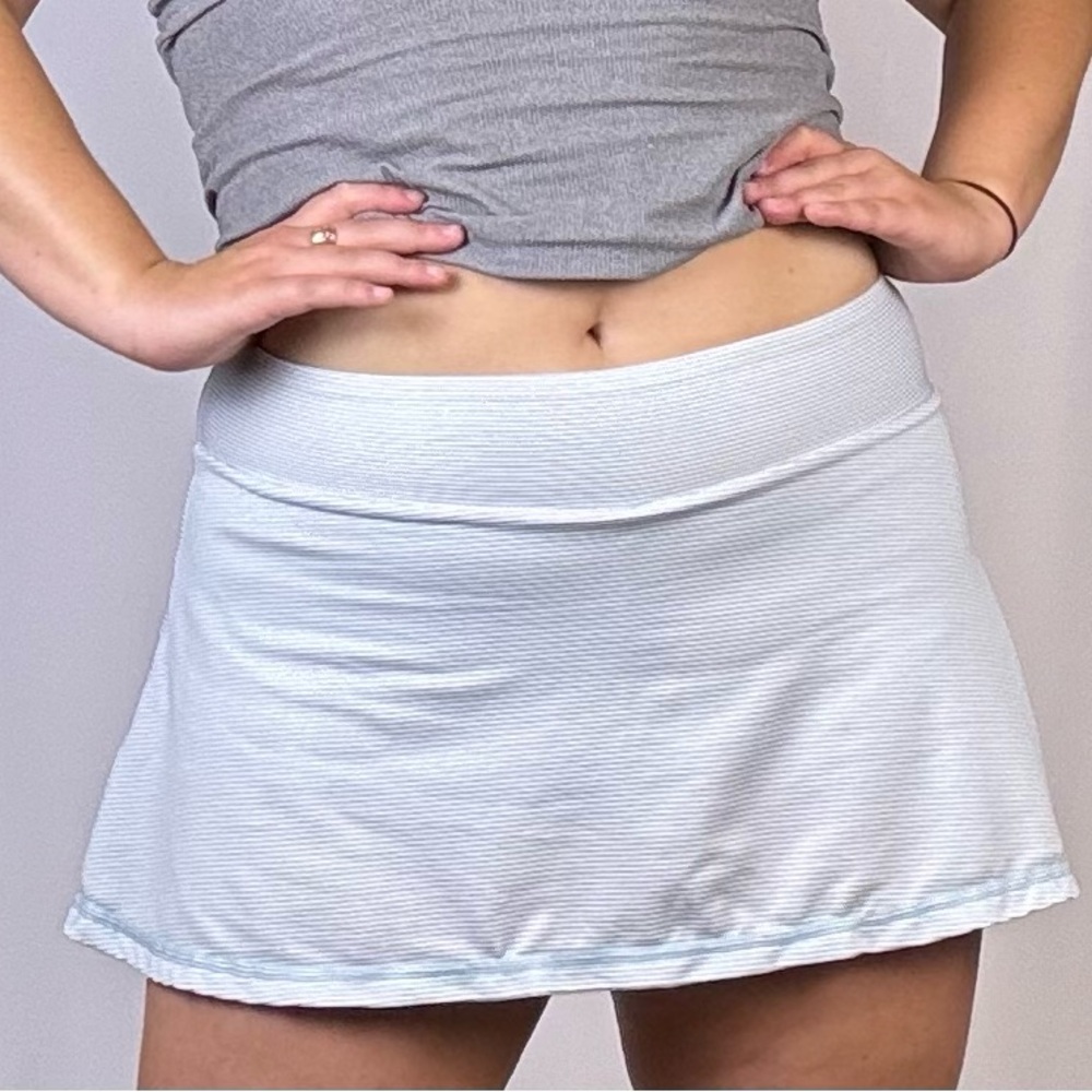 Adidas White Skater Mini Skirt